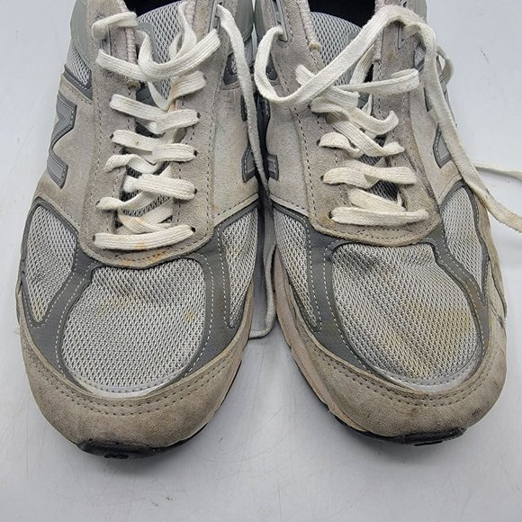 New Balance 990v5 Mens 12(4E) Grey White Athletic Running Shoes Suede M990GL5 - Picture 12 of 15